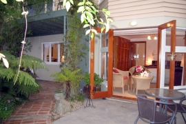 Ambrosia Suite Patio Entrance