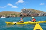 Kayaking at Taiaroa Headland